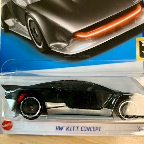 Mattel Hot Wheels Knight Rider HW K.I.T.T. Concept (Black) 2023 HW Screen Time - Picture 16 of 16